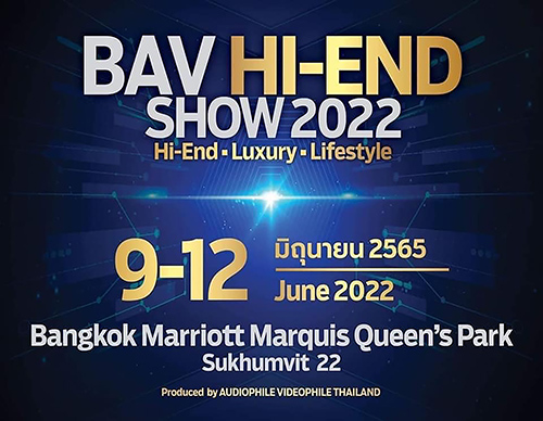 BAV High End show Bangkok 2022